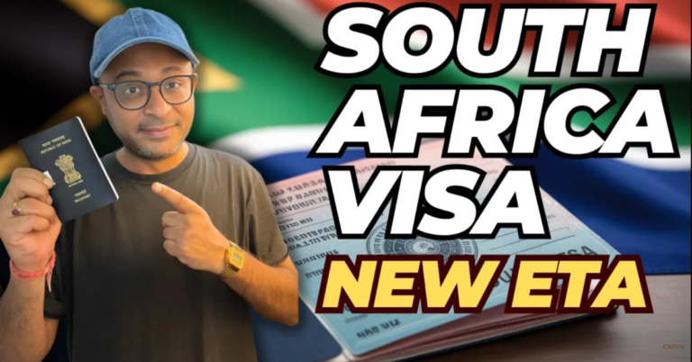 South Africa ETA for Indians 2026