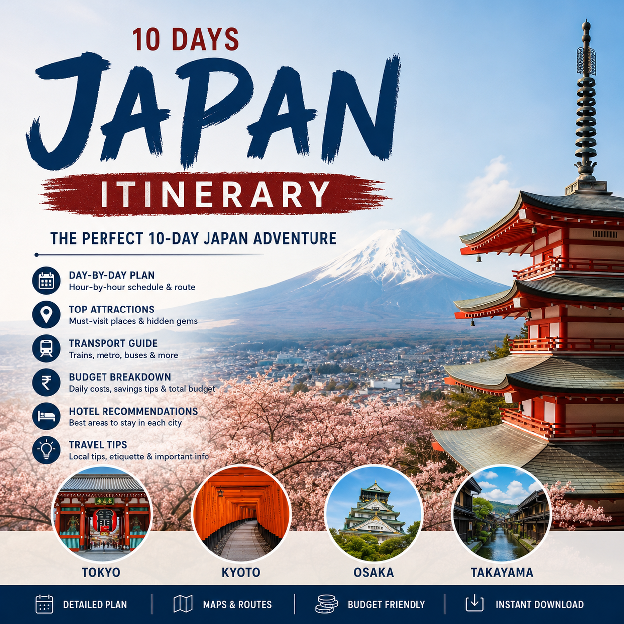 Japan 10-Day Itinerary