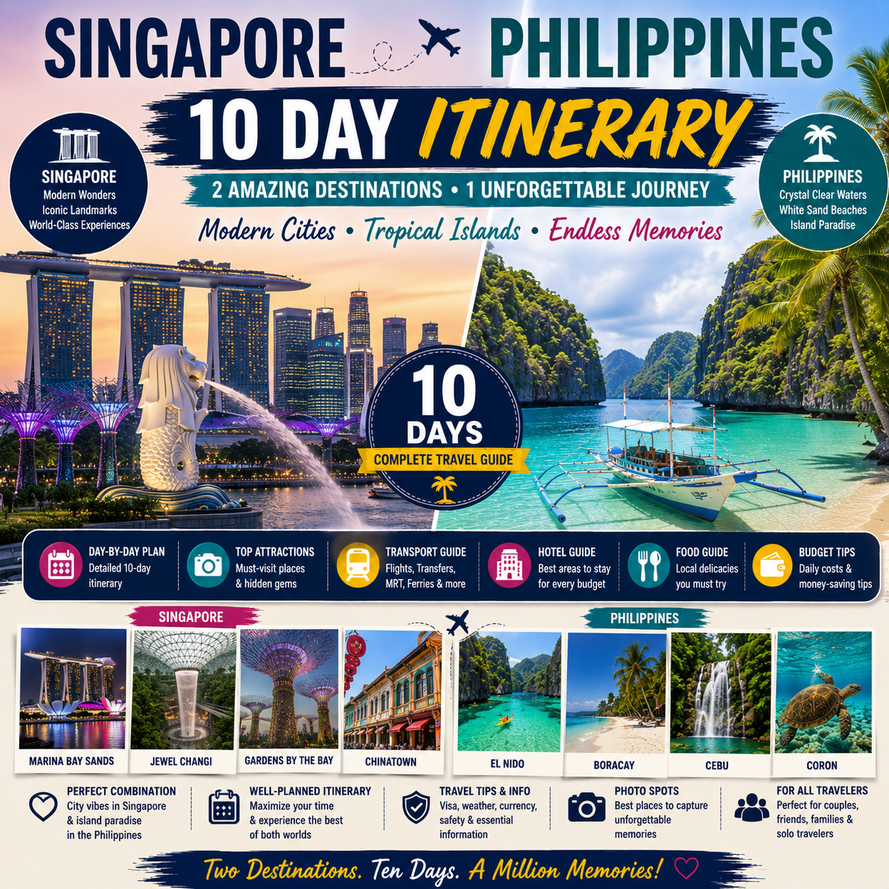 Singapore Philippines 10-Day Itinerary