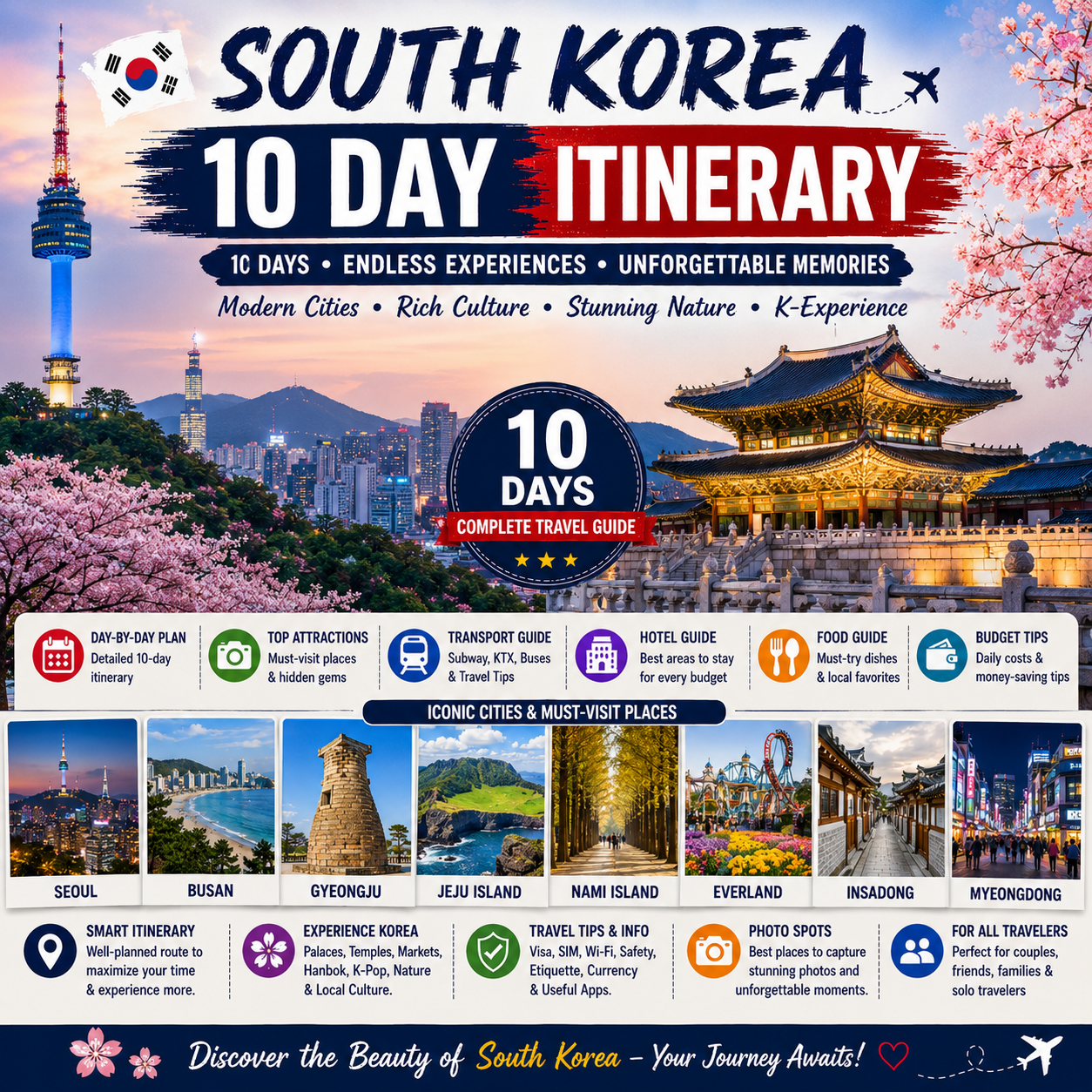 South Korea 10-Day Itinerary