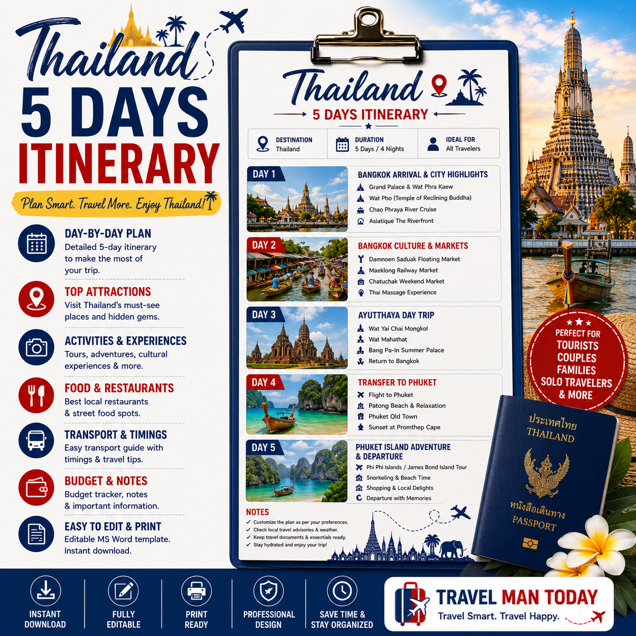 Thailand 5-Day Itinerary