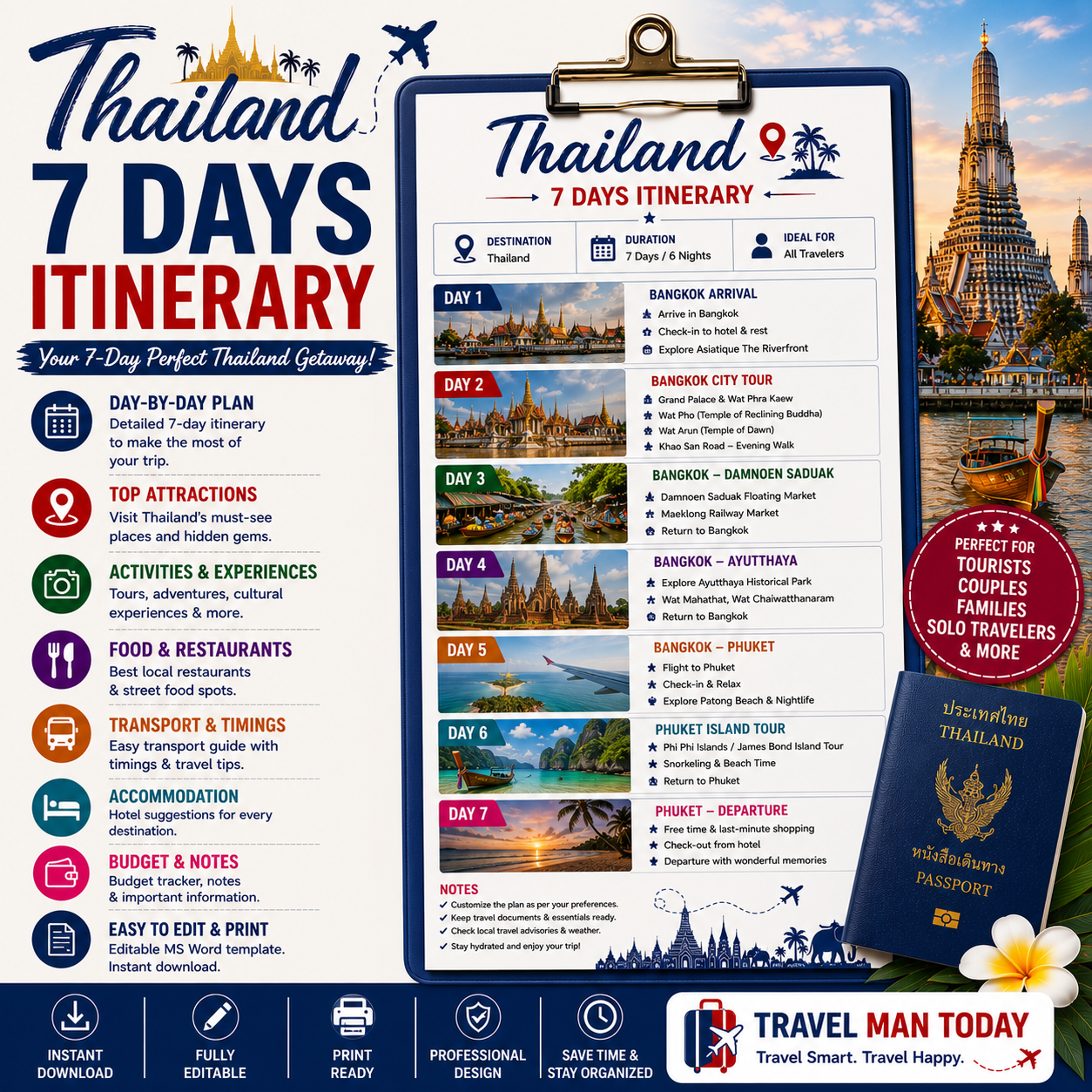 Thailand 7-Day Itinerary