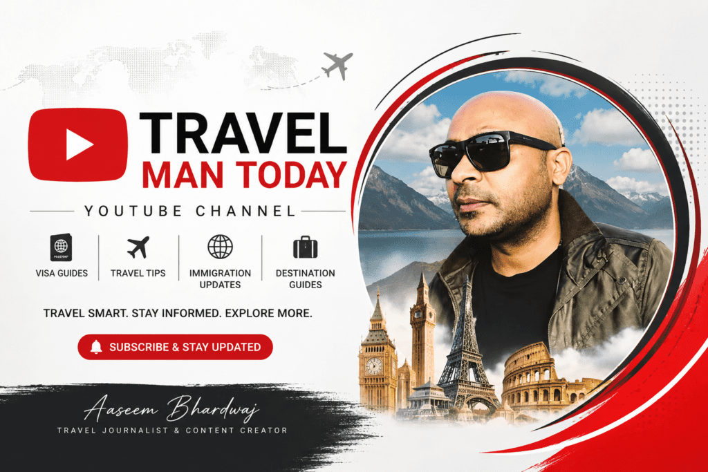 Travel Man Today-YouTube Channel