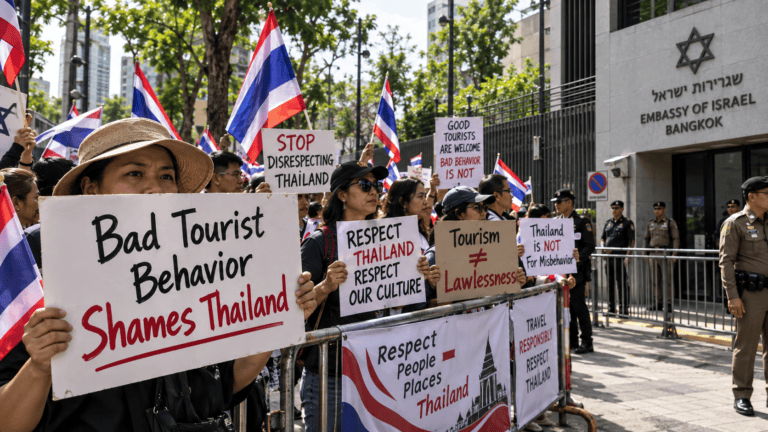 Thailand Tourist Behaviour Rules 2026: Bangkok Protest, First Deportation Order Active